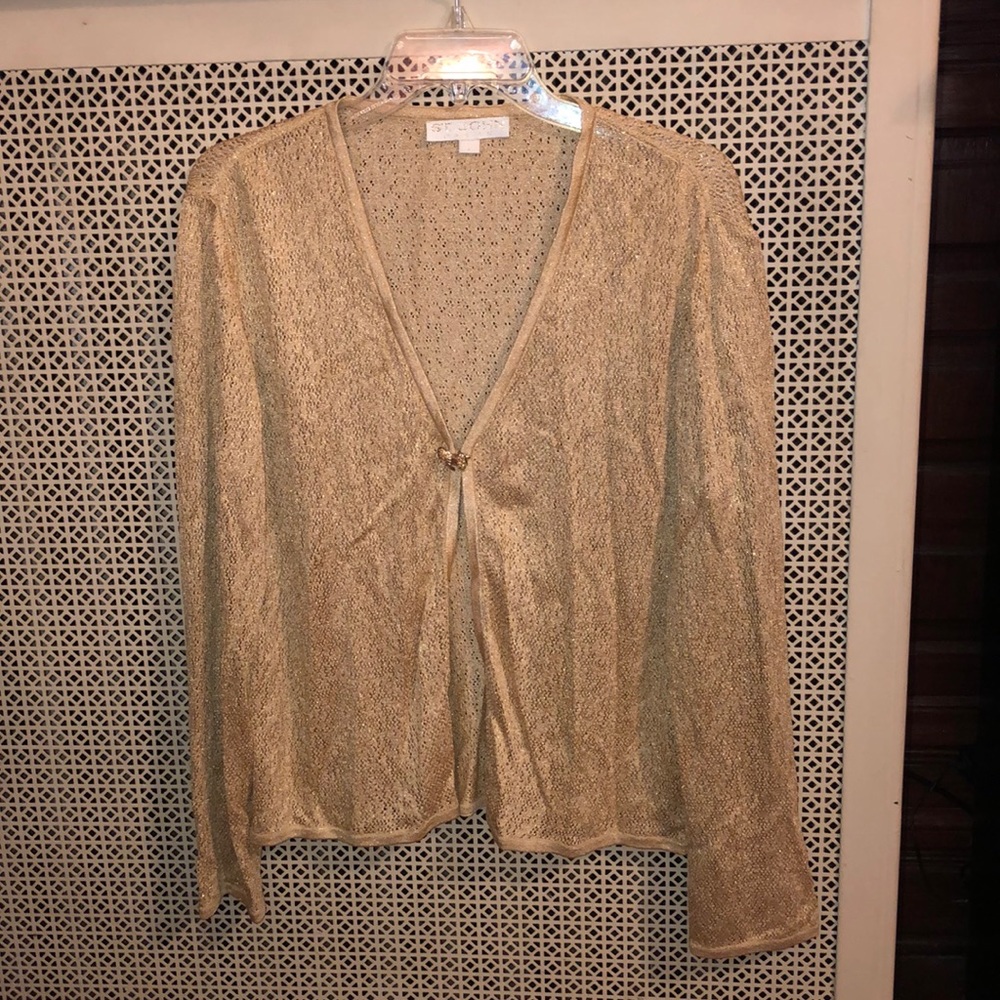 Vintage Gold St. John Festive Jacket!